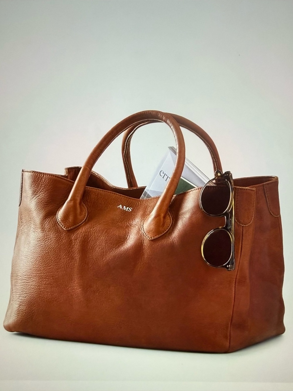 Mark & Graham Elisabetta Slouch Leather Handbag